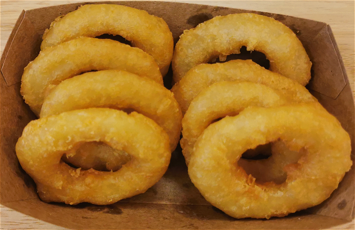 Fried Squid Rings (6 pieces)