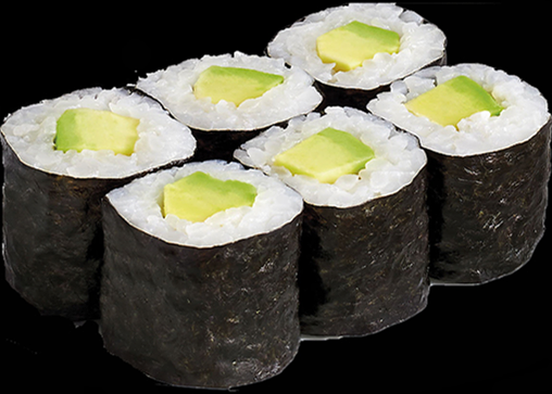 Avocado maki 6st