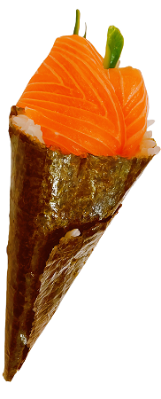 Sake temaki