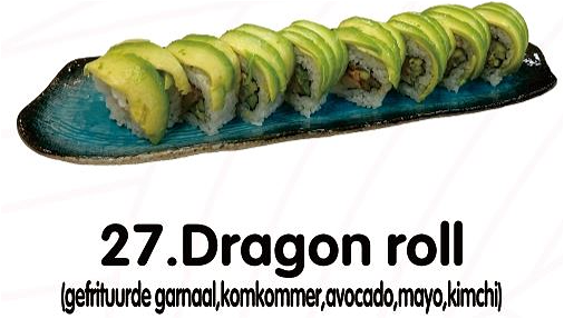 dragon roll 8st