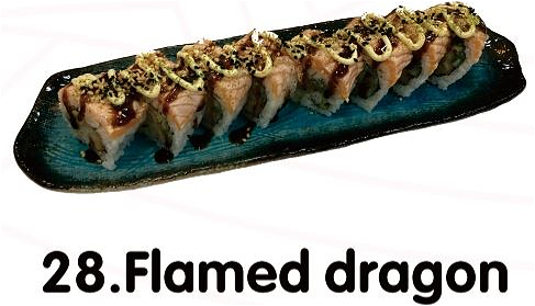 Flamed dragon 4st