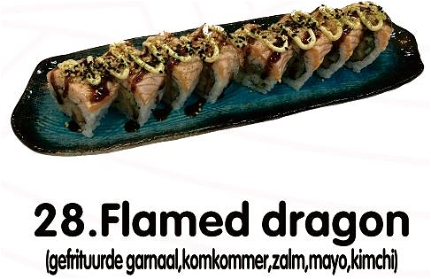 Flamed dragon 8st