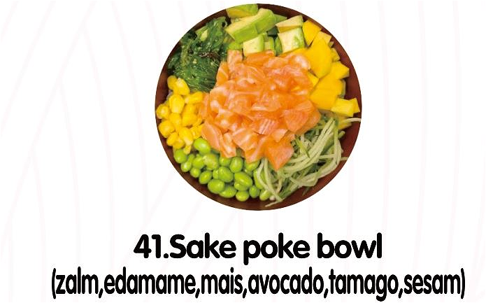 Sake poke bowl