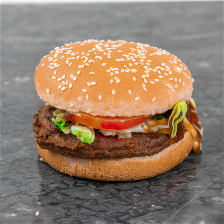 Broodje hamburger speciaal