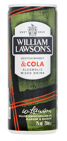 William Lawson's Scotch & Cola 250ml