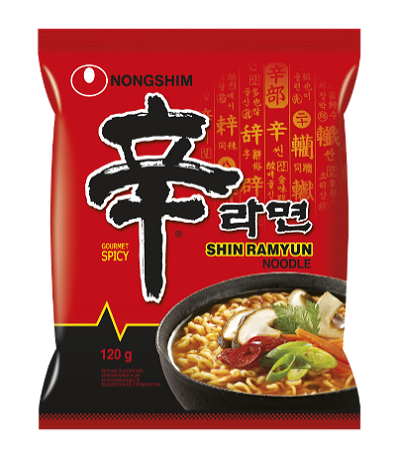 Shin Ramyun Spicy Noodles