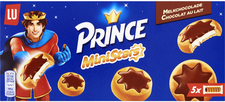 LU Prince koekjes melkchocolade