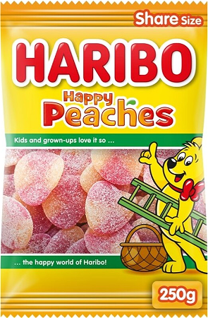 Haribo happy peaches
