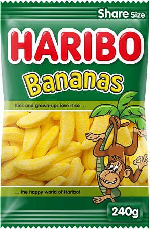 Haribo bananas