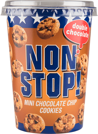 NON STOP! Mini chocolate chip cookies 