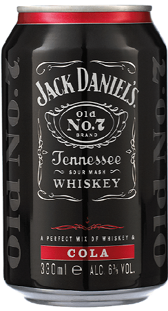 Jack Daniel's Cola 0,33L