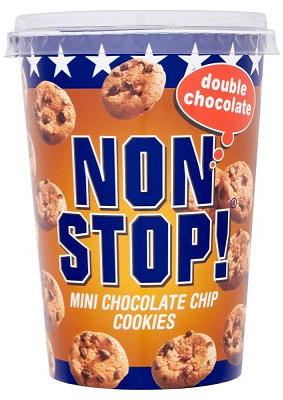 Non Stop! Mini Choco Cookies Double Chocolate