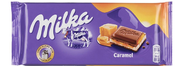 Milka Caramel Chocoladereep