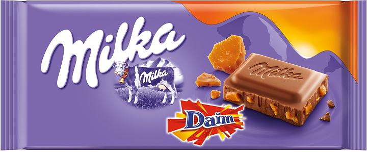 Milka Daim Chocoladereep
