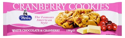 Merba Cranberry Cookies 