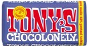 Tony's Chocolonely  Donkere Melk 42% Pretzel Toffee