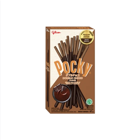 Glico | Pocky Stick Dubbele Chocolade Smaak 47g