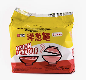Taiwan instant noodles Onion