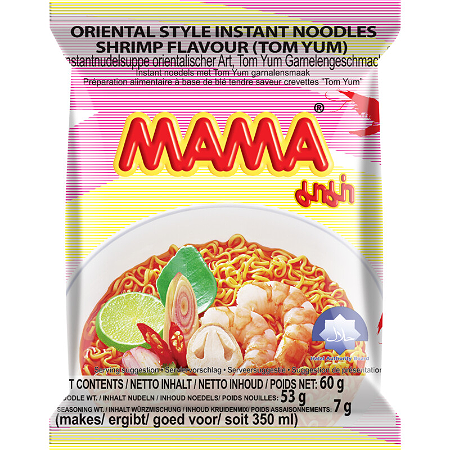 Mama Instant noodles garnaal