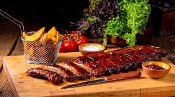 Spareribs barbecue 