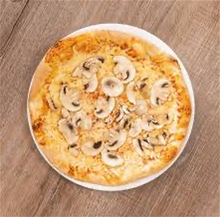 Pizza Rizkartes (Funghi)