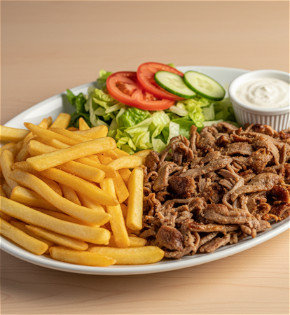shoarma schotel (halal)