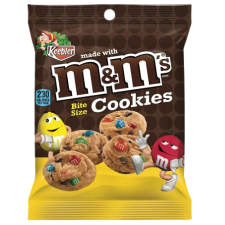 M&M Bite Size Cookies