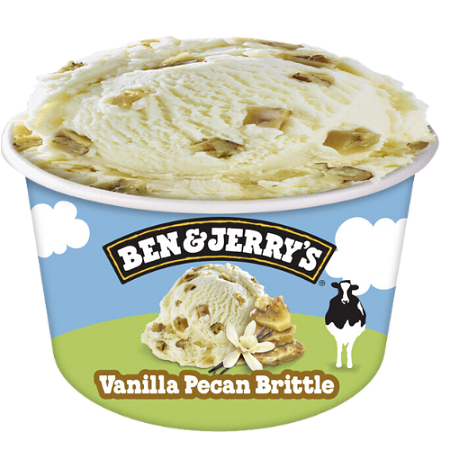 Ben & Jerry's Vanilla pecan brittle (100ML)