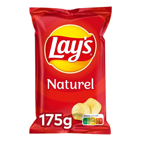 Lay's Natural Chips Zak 175GR
