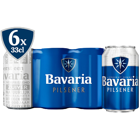 Bavaria Pilsener 6x330ml