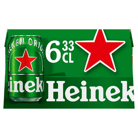 Heineken Premium Pilsener Bier 6x330ml