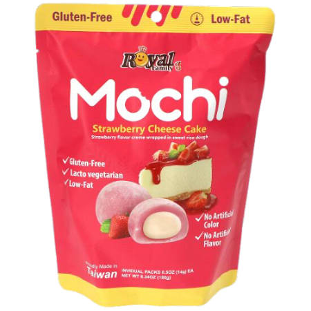Mochi Strawberry Cheese Cake