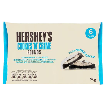 Hersey's Cookies & Creme Rounds