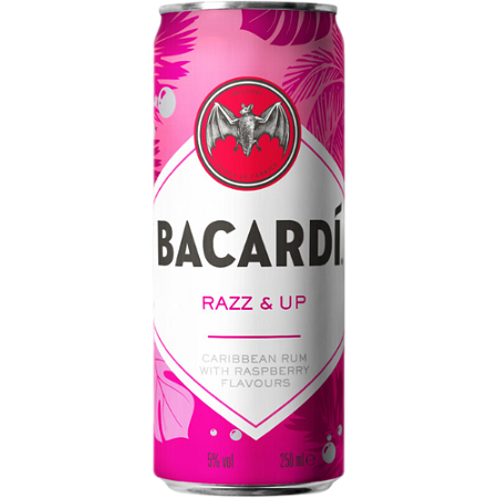 Bacardi Razz & up