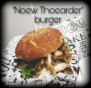 ''Noew Thoearder'' burger