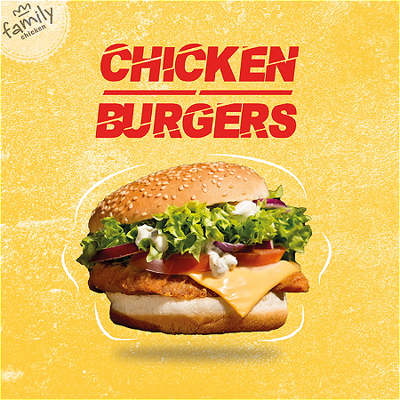 Chicken burger Hot en Spicy