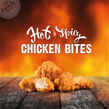 Chicken bites hot & spicy 3