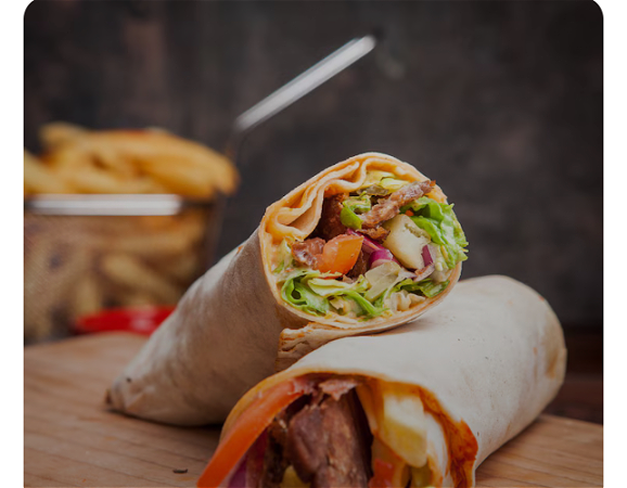 Turkse pizza Kipdöner kaas