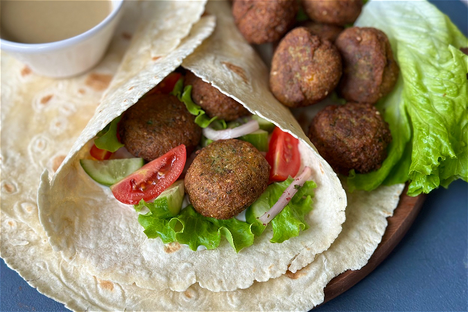 Dürüm felafel