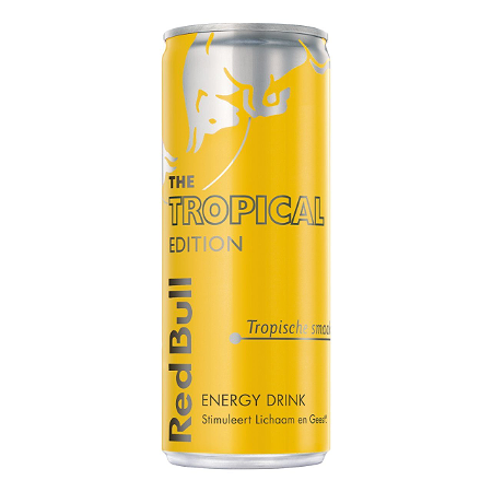 Red bull geel 