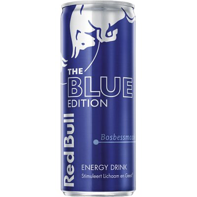 Red bull blauw 