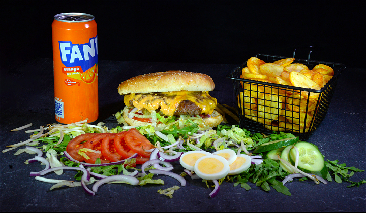 Cheeseburger menu