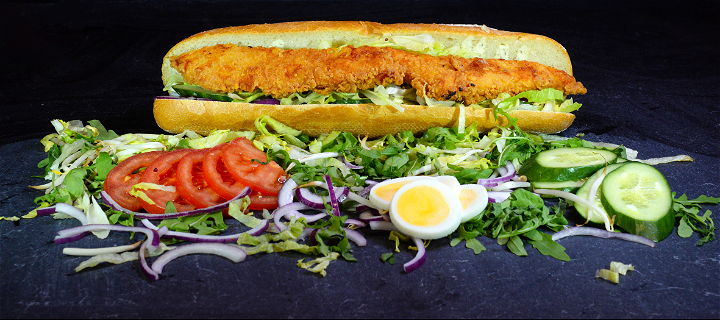 Baguette crispy chicken