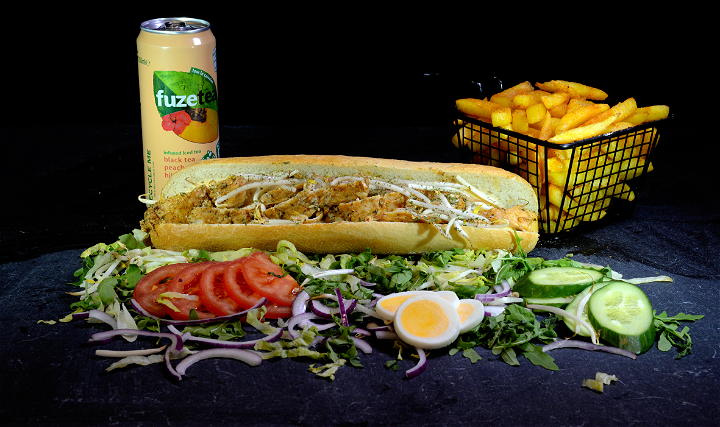  Baguette kip taugé menu