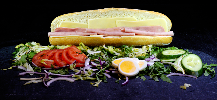 Pistolet kaas en ham