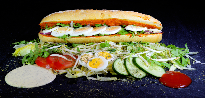 Baguette filet americain