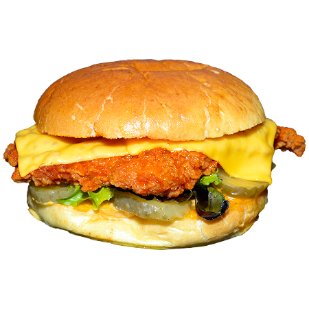 Crispy slider cheese