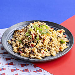 Korean veggie fried rice ( Halal )