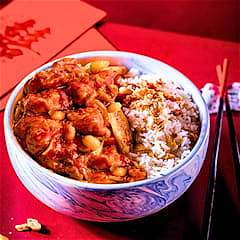 Kung pao kip met pinda's ( Halal )