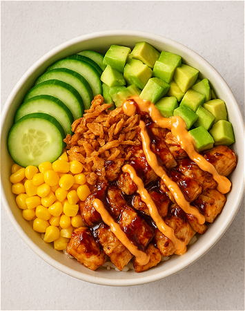 poke bowl chicken